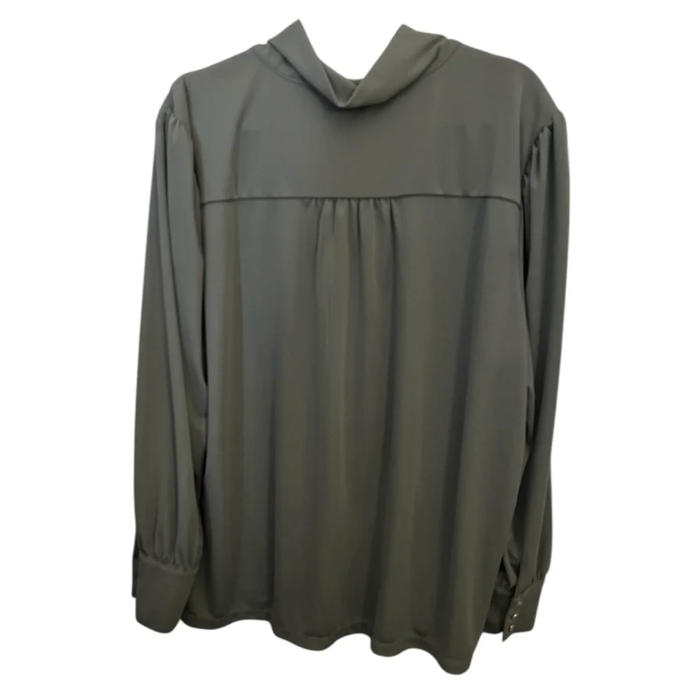 Lauren Ralph Lauren Blouse, Women’s Size: 3X, Sage/Green - Picture 4 of 14